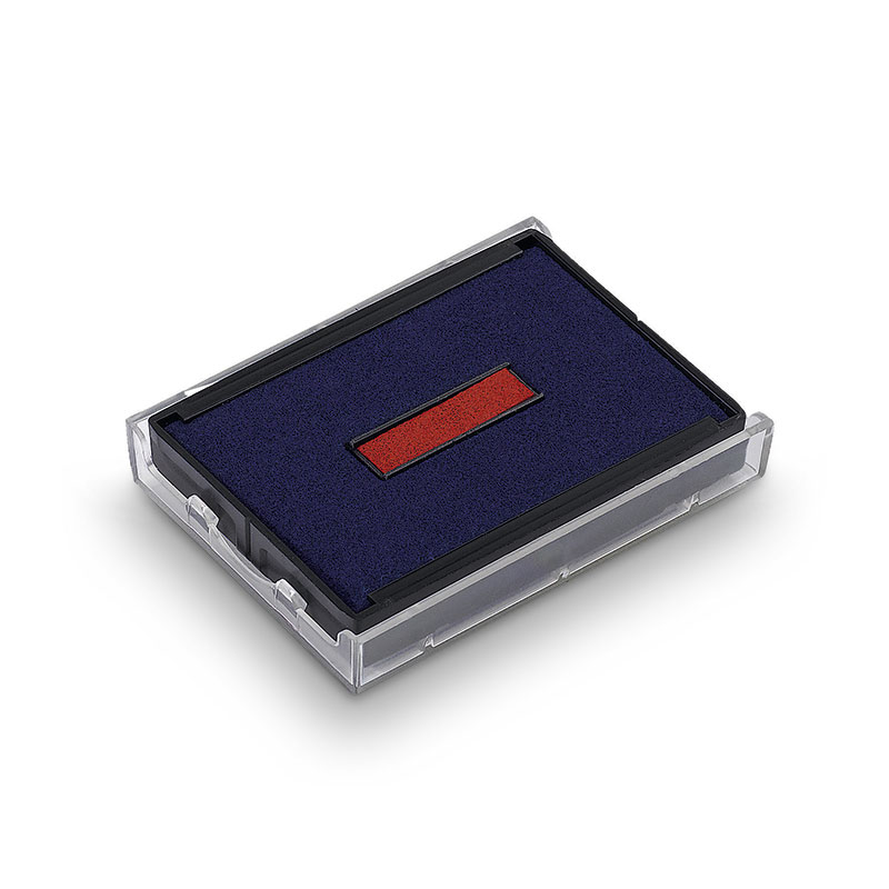 Ersatzstempelkissen 6/4929/2 f�r Trodat Printy Datumstempel 4729 - rot/blau